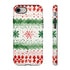 Watercolor Christmas Knitting - Impact Resistant Phone Case iPhone 8 Matte